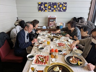 月に一度の外食行事〜